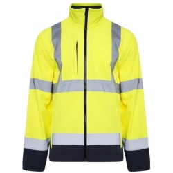 Hi Vis Safety Softshell Jacket