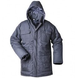 Mens Winter padded quilted parka